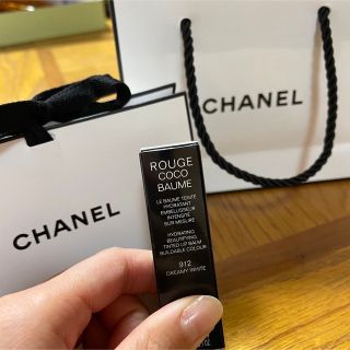 シャネル(CHANEL)の【新品未使用_袋付き】シャネル ルージュ ココ ボーム ドリーミー ホワイト(リップケア/リップクリーム)