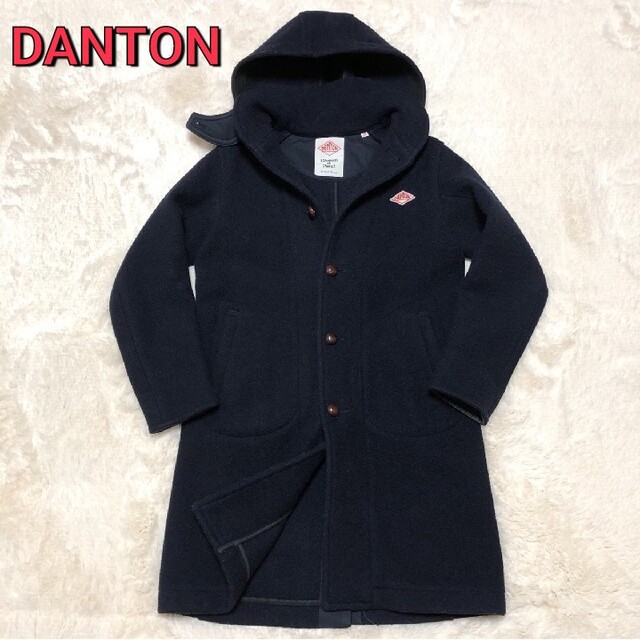 レディース［美品］DANTON ダントン フードコート　36 グレー