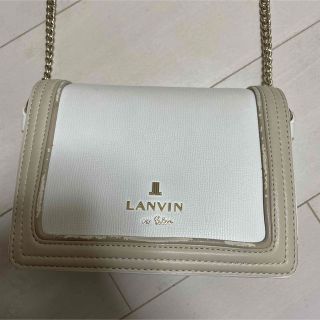 ランバンオンブルー(LANVIN en Bleu)の【上品】ランバンショルダーバッグ(ショルダーバッグ)