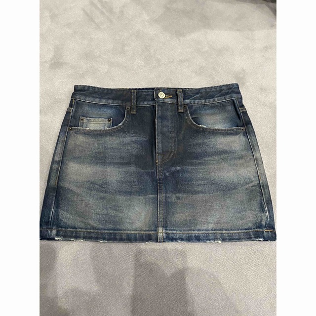 数々の賞を受賞 Balenciaga - バレンシアガ デニムスカート ミニ