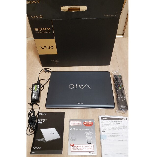 VAIO(バイオ)のSONY VAIO ノートPC VPCF128FJ/B PCG-81212N スマホ/家電/カメラのPC/タブレット(ノートPC)の商品写真