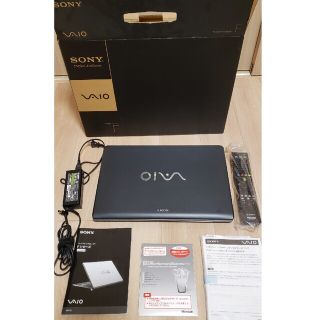 バイオ(VAIO)のSONY VAIO ノートPC VPCF128FJ/B PCG-81212N(ノートPC)