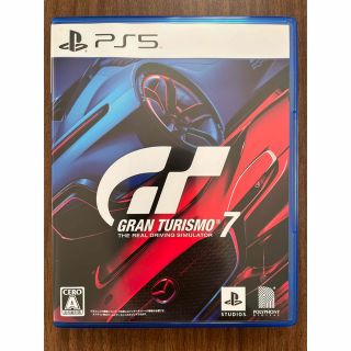 【PS5ソフト】GT7 グランツーリスモ７ 【中古　未使用品に近い】(家庭用ゲームソフト)