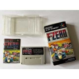 スーパーファミコン(スーパーファミコン)のSFC F-ZERO 箱説あり　スーファミ エフゼロ スーパーファミコン(携帯用ゲームソフト)