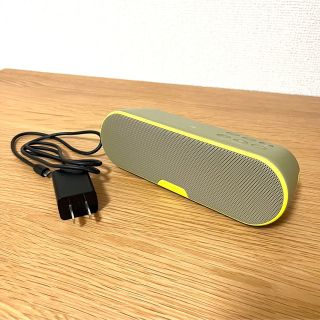 ソニー(SONY)のSONY SRS-XB2 (防水 Bluetoothスピーカー)カーキイエロー(スピーカー)