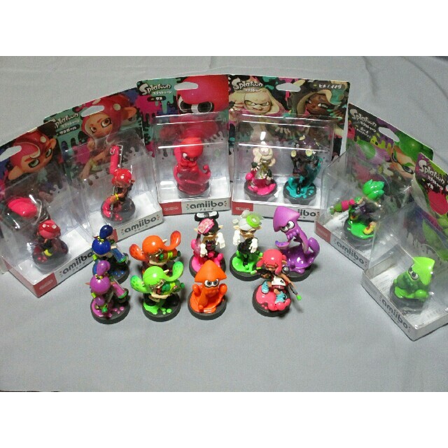 アミーボ amiibo スプラトゥーン　16体セット