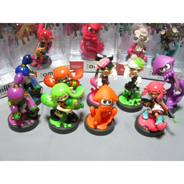 【未開封】スプラトゥーンシリーズ amiibo(アミーボ) 16体セット