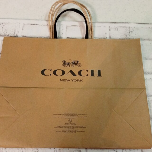 COACH(コーチ)のマッキー様専用　コーチ　ショッパー　８枚セット レディースのバッグ(ショップ袋)の商品写真