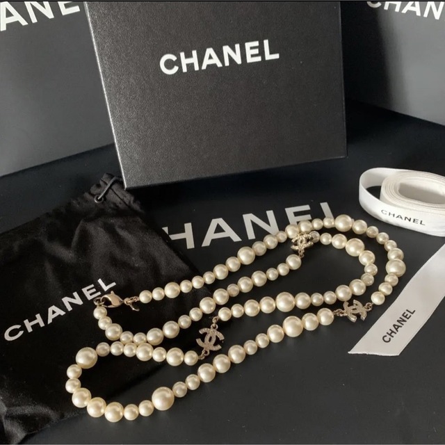 正規品⭐️美品⭐️【CHANEL】パールネックレス