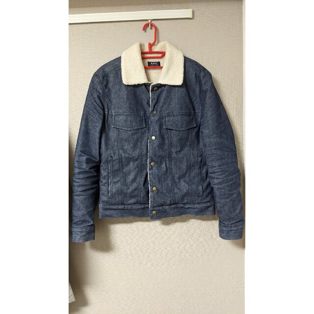 A.P.C ボアジャン ボアデニムジャケット