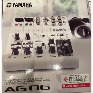 ヤマハ(ヤマハ)のYAMAHA AG06(新古品)(オーディオインターフェイス)