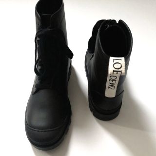 LOEWE - 新品/40 正規品 LOEWE ロエベ コンバットブーツ ブーツ