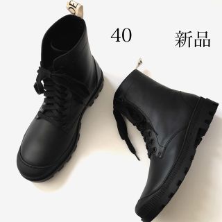 LOEWE - 新品/40 正規品 LOEWE ロエベ コンバットブーツ ブーツ