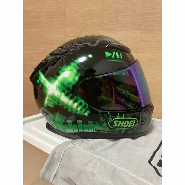 SHOEI(ショウエイ)のにゃにゃ様専用　SHOEI フルフェイスヘルメット XR-1100 Mサイズ 自動車/バイクのバイク(ヘルメット/シールド)の商品写真