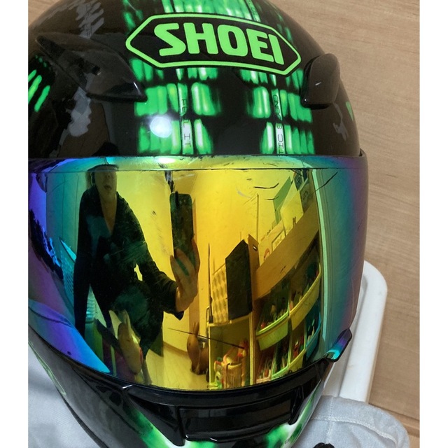 SHOEI(ショウエイ)のにゃにゃ様専用　SHOEI フルフェイスヘルメット XR-1100 Mサイズ 自動車/バイクのバイク(ヘルメット/シールド)の商品写真