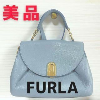 フルラ(Furla)のFURLA フルラ ショルダーバッグ スリーク S ハンドバッグ 水色 2way(ショルダーバッグ)