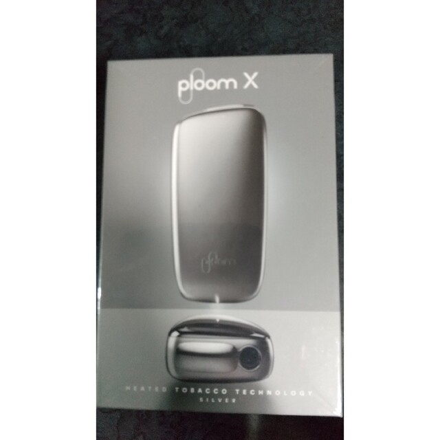 PloomTECH(プルームテック)のPloom X シルバー スレートグレイ スターターキット コスメ/美容のコスメ/美容 その他(その他)の商品写真