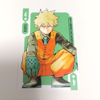 バンダイ(BANDAI)のヒロアカ トランプ MHA ♧ 爆豪勝己(カード)