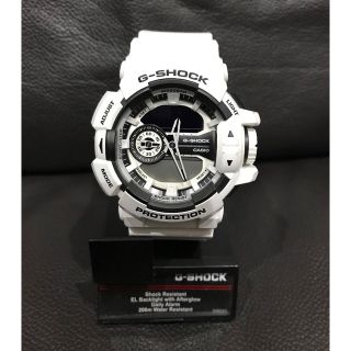 ジーショック(G-SHOCK)のG-SHOCK GA400ホワイト(腕時計(デジタル))