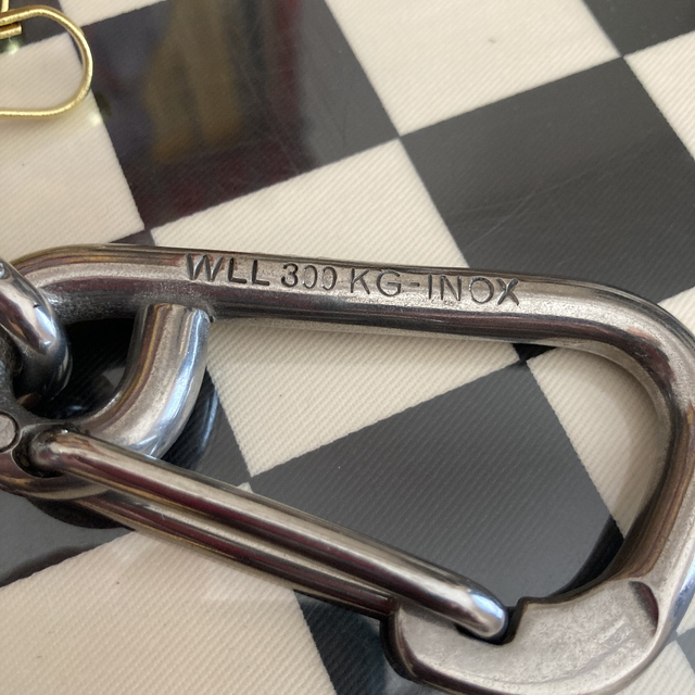 WICHARDカラビナツイストシャックル使用 キーホルダー 新品未使用!