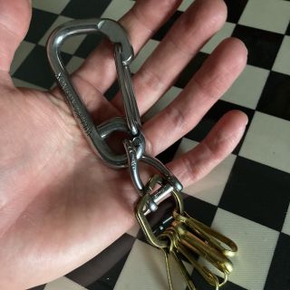 WICHARD カラビナ&ツイストシャックル ホースシューキーリング