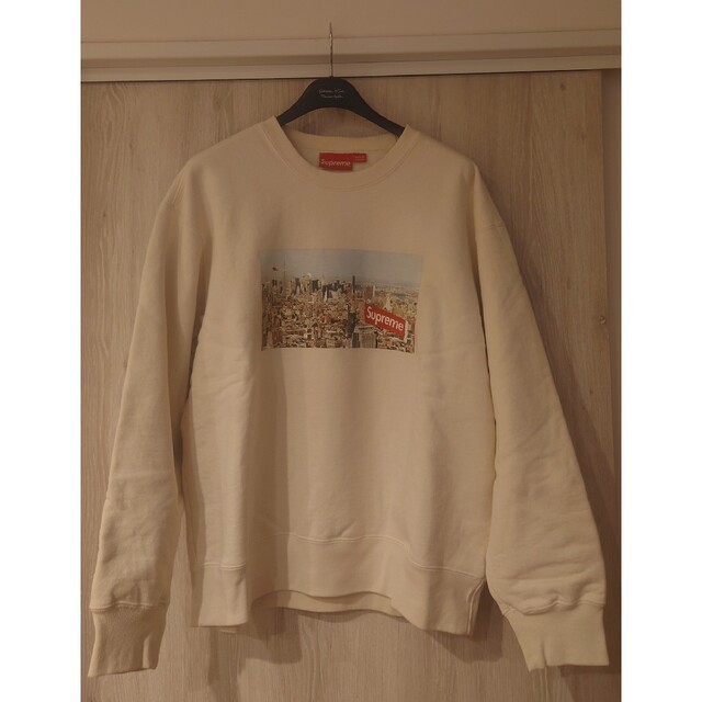 20AW Supreme Aerial Crewneck Natural M