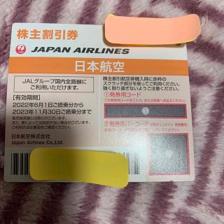 ジャル(ニホンコウクウ)(JAL(日本航空))のJal 株主優待 1枚(航空券)