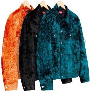 Supreme Fuzzy Pile Trucker Jacket Lサイズ