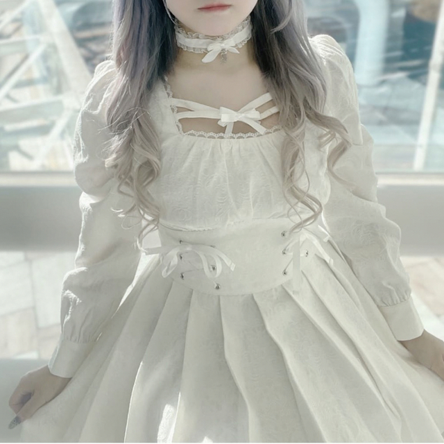 売れ筋新商品 Ank Rouge Vintage SchoolプリーツJSK セット