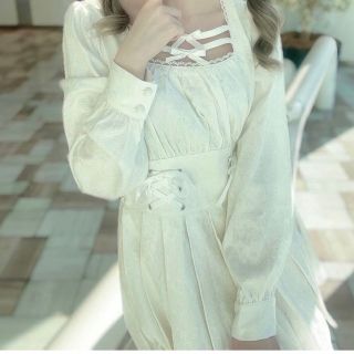 Ank Rouge - Ank Rouge 最新 新品 ジャガードプリーツワンピース