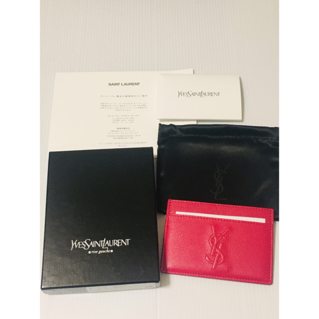 ☆新品未使用☆ Saint Laurent サンローラン プードル カードケース ...