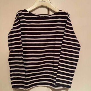 プチバトー(PETIT BATEAU)のプチバトー　ボーダー　カットソー　8ans 126 PETIT BATEAU(Tシャツ/カットソー)