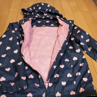 ギャップキッズ(GAP Kids)の【150】GAPKidsウインドブレーカーシャカシャカジャンパーネイビー×ピンク(ジャケット/上着)