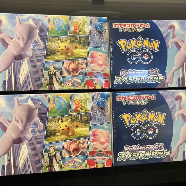 ポケカ ポケモンGO スペシャルセット 新品 未開封4BOX エンタメ/ホビーのトレーディングカード(Box/デッキ/パック)の商品写真