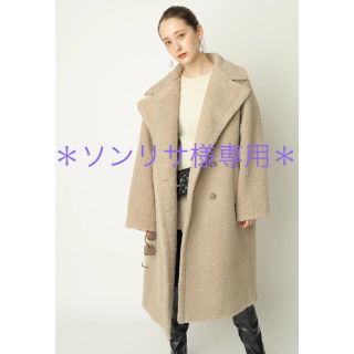 Arpege story 《高橋志津奈さんコラボ》ボアショートコート新品