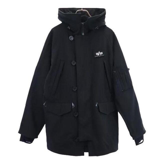 アルファインダストリーズ マウンテンパーカー L 黒 ALPHA INDUSTRIES INC メンズ   【221229】