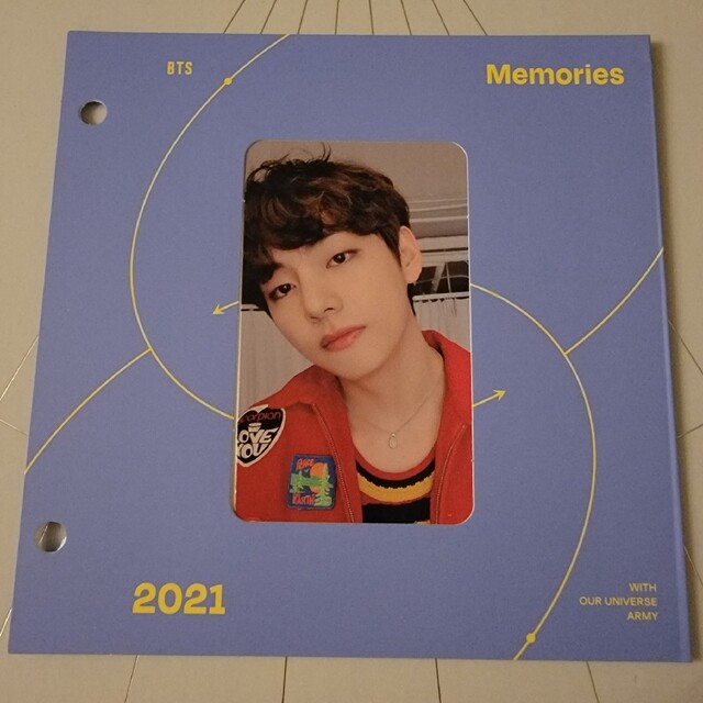 V BTS Memories 2021 Blu-ray トレカ フォト エンタメ/ホビーのタレントグッズ(アイドルグッズ)の商品写真