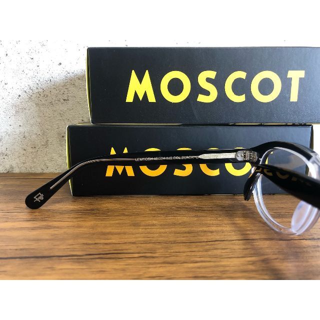 MOSCOT LEMTOSH/モスコット 46 BLACK/CRYSTAL | munchercruncher.com