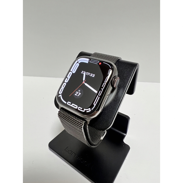 Apple Watch series 7 41mm グラファイトステンレス