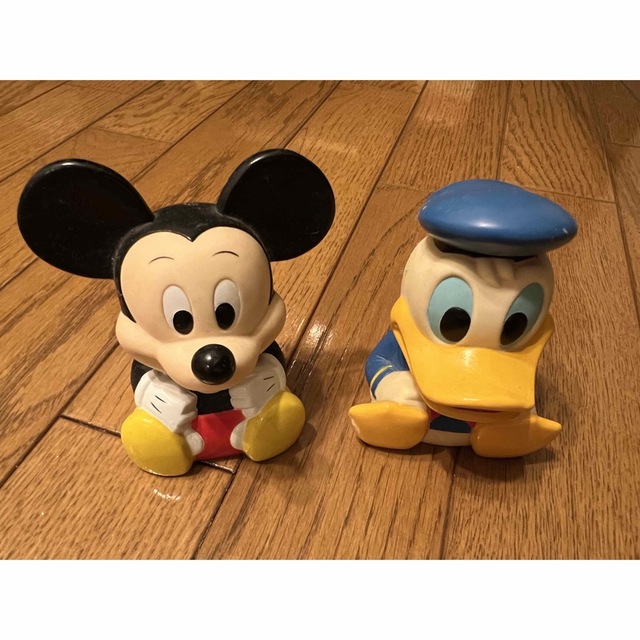 昭和レトロ ミッキーマウス ドナルド 貯金箱の通販 by みあ|ラクマ 昭和レトロ ミッキーマウス ドナルド 貯金箱の通販 by みあ|ラクマ