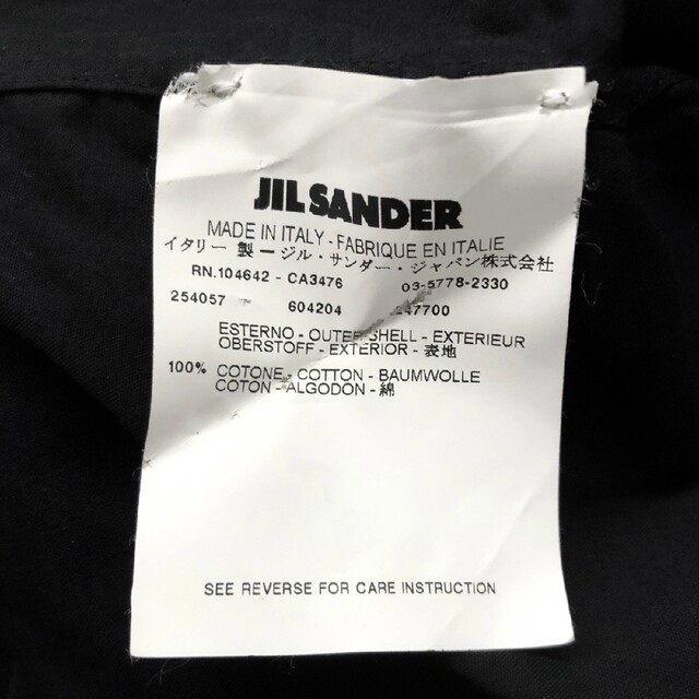 Jil Sander(ジルサンダー)のmomos様★ JILSANDER 花モチーフ シャツ ブラウス 黒 レディースのトップス(シャツ/ブラウス(長袖/七分))の商品写真