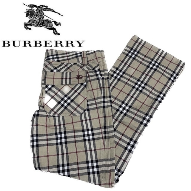 BURBERRY BLUE LABEL(バーバリーブルーレーベル)のBURBERRY LONDONパンツ【美品‼️✨】 レディースのパンツ(カジュアルパンツ)の商品写真