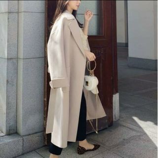 ユナイテッドアローズ(UNITED ARROWS)のeneu  double wool coat(ロングコート)