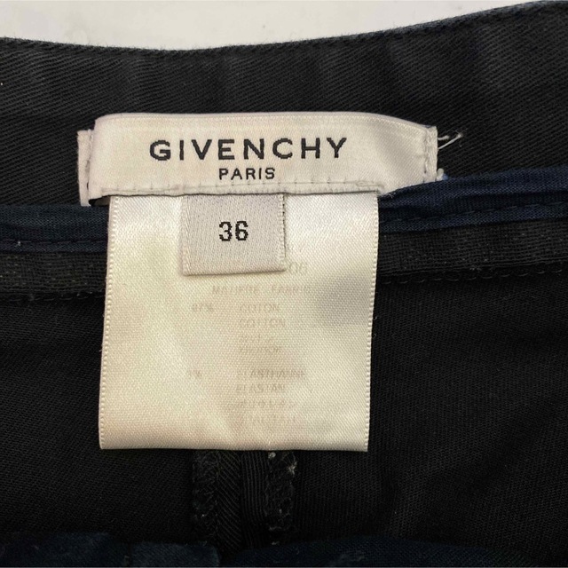 GIVENCHY(ジバンシィ)のgivenchy ジバンシー　パンツ　スキニー  古着　ボトムス　黒　激レア レディースのパンツ(その他)の商品写真