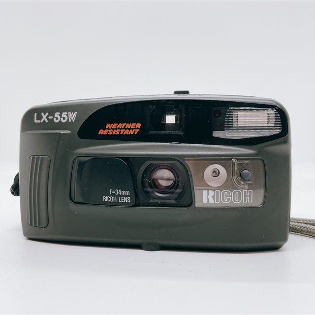 RICOH(リコー)の【完動品】Ricoh LX-55W フィルムカメラ コンパクトカメラ スマホ/家電/カメラのカメラ(フィルムカメラ)の商品写真