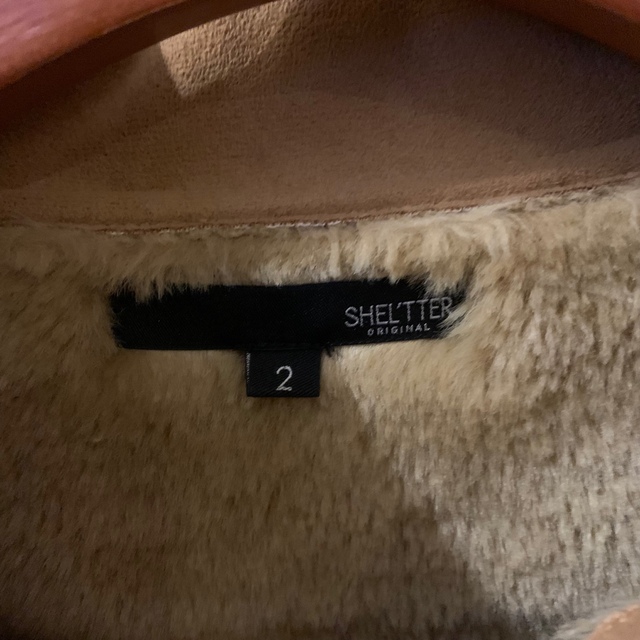 Shel'tter ORIGINAL(シェルターオリジナル)の【美品】shel'tterコート アウター レディースのジャケット/アウター(その他)の商品写真