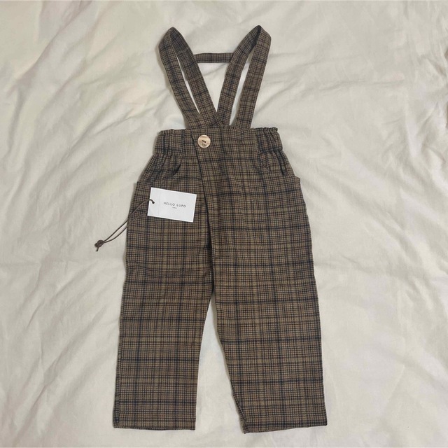 HELLO lupo チェック サロペット - www.glycoala.com