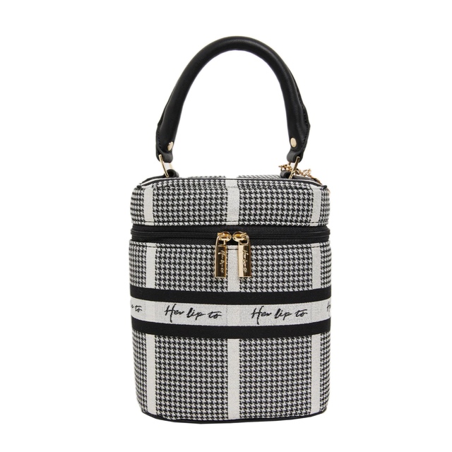 herlipto  Jacquard Vanity Bag