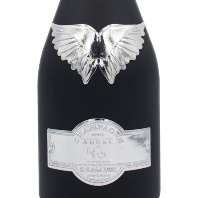 定期入れの エンジェル シャンパン ブリュット ブラック 750ml