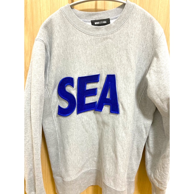 スウェットWIND AND SEA グレー　スウェット　Mサイズ